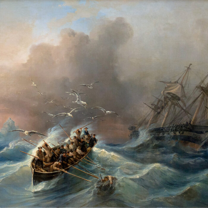 La Fregate, L'Herminie | Auguste Mayer, 1860